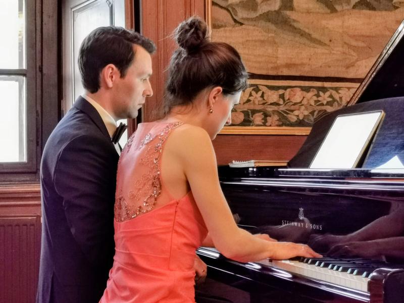 Franziska und Florian Glemser beim Liszt-Festival