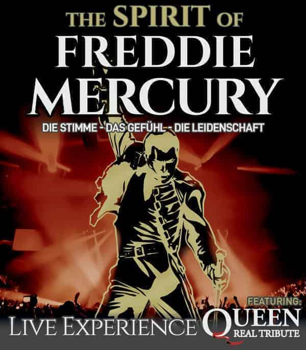 The Spirit of Freddie Mercury Freddie, Plakatmotiv