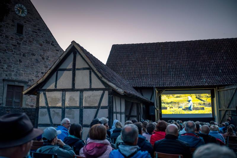 Das FreiLandKino im Freilandmuseum Fladungen