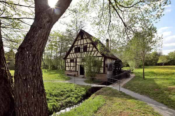 Mühle im Fränkisches Freilandmuseum Fladungen 