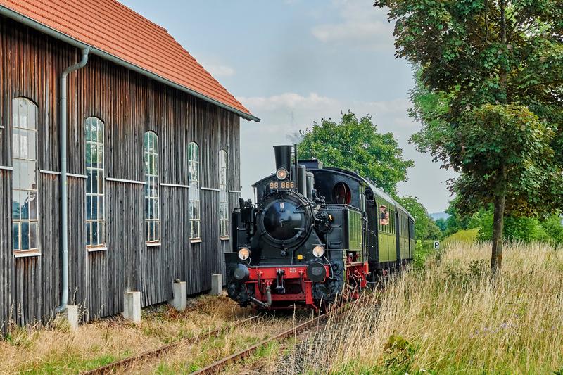 Freilandmuseum Fladungen: Museumsbahn Rhön-Zügle