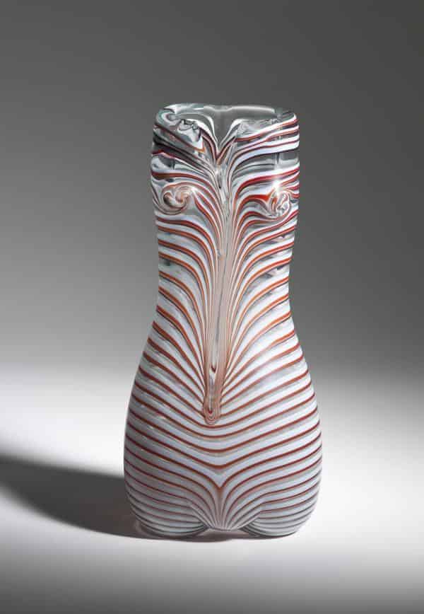 Vase "Torso Fenicio", Fulvio Bianconi/Venini, Entwurf 1950