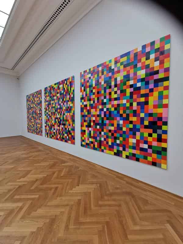 4900 Farben (901A), 2007, Lack auf Aludibond
