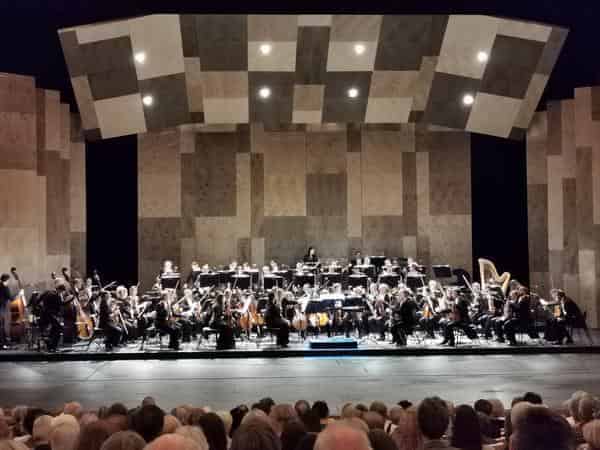 Gewandhausorchster in der Oper Leipzig