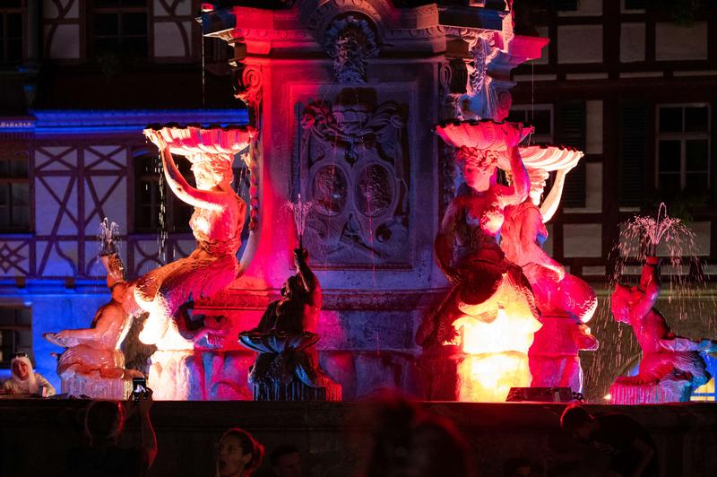 Die goldschläger nacht in Schwabach