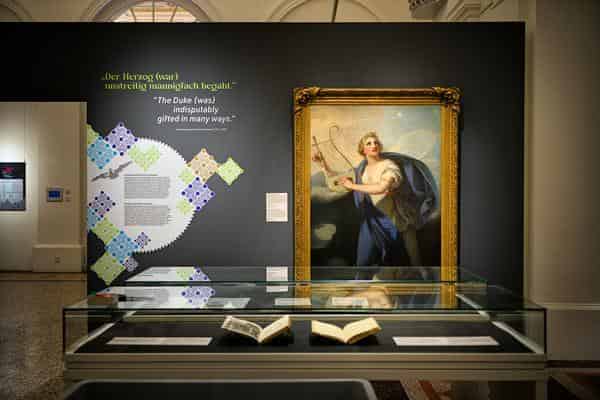 Einblick in die Ausstellung