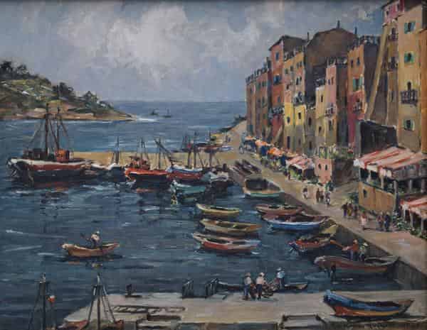Ria Picco-Rückert, Portovenere (La Spezia), 1965, Sammlung Kunstvilla