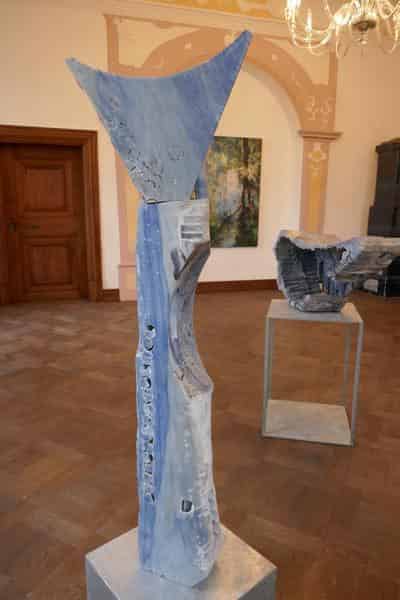 Kunstwerke in der Ausstellung 2020