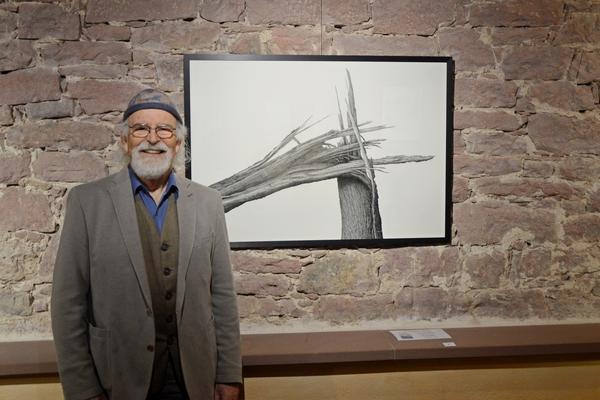 Helmut Droll gewann 2022 den Kunstpreis der Stadt Marktheidenfeld mit seinem Werk „Umbruch“