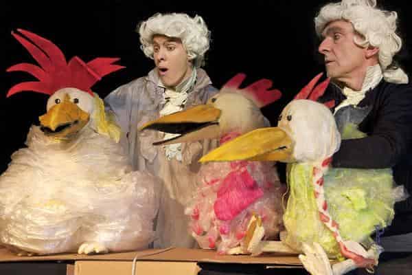 Theater Salz&Pfeffer am 23.10.22 zu Gast Im Kulturforum Fürth mit "Das schöneste Ei der Welt"