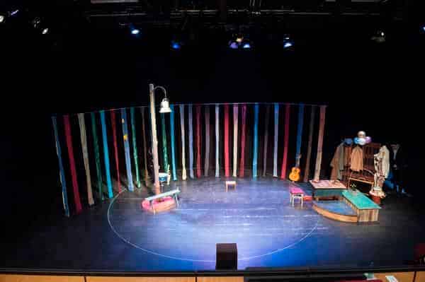 Die Bühne im Theater Mummpitz