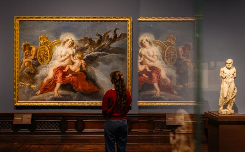 Ausstellungsansicht „Herkules – Held und Antiheld“