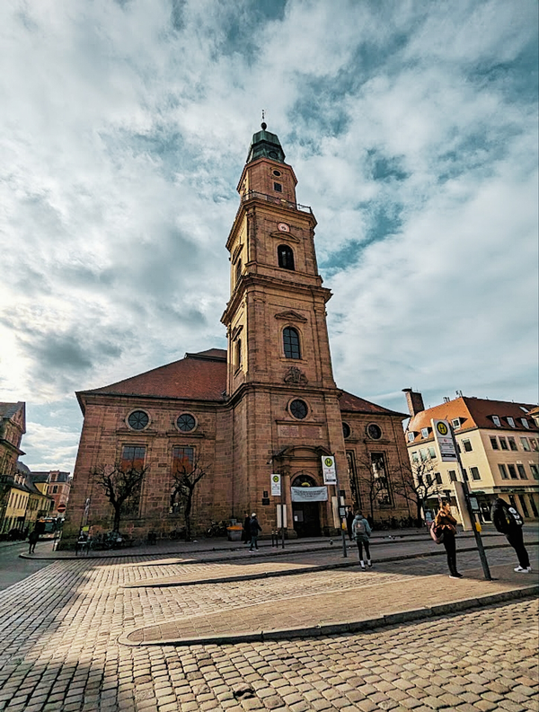 Die Hugenottenkirche in Erlangen