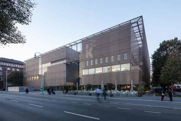 Der Neubau der Kunsthalle Mannheim am Friedrichsplatz