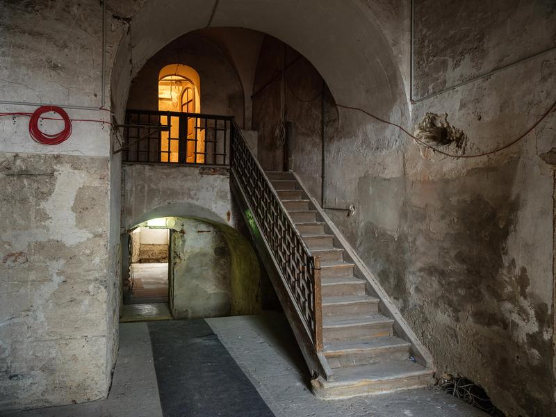 Im Labyrinth der Räume im Erdgeschoss des Ostflügels