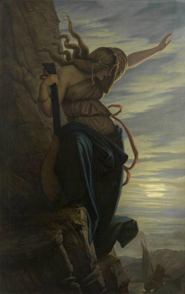 Edward Jakob von Steinle, Die Loreley, 1864
