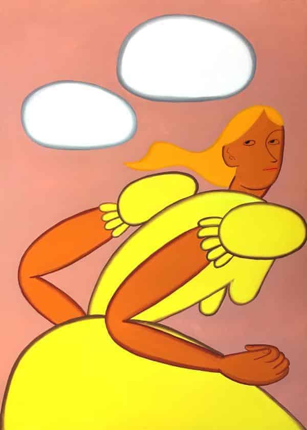Grace Weaver, Untiteled #3 (Girl in a Yellow Dress), 2019 
