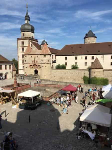 Das Museum für Franken in Würzburg auf der Festung Marienberg