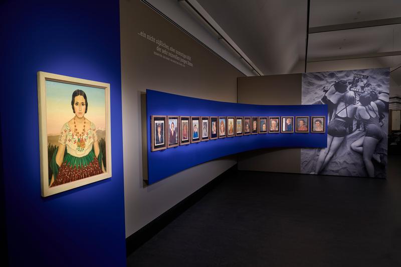 Innenansicht des Christian Schad Museums