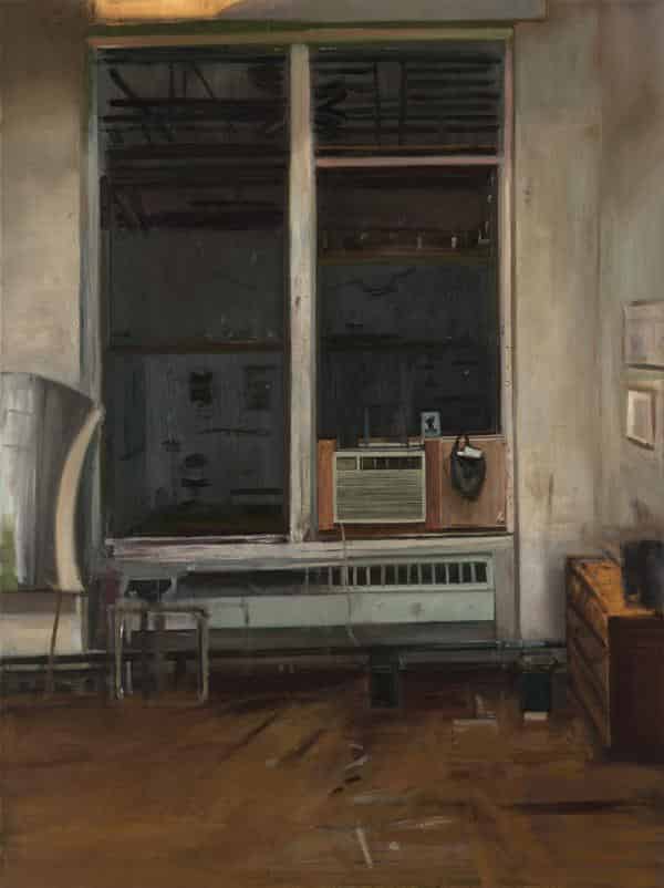 Johannes Rochhausen, Air Conditioning, 2013, Öl auf Leinwand, 198 x 147,5 cm