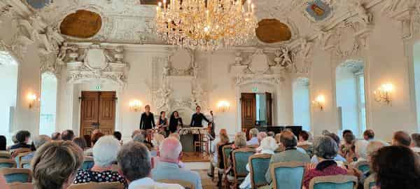 Stimmungsbild aus dem Kaisersaal auf Kloster Banz