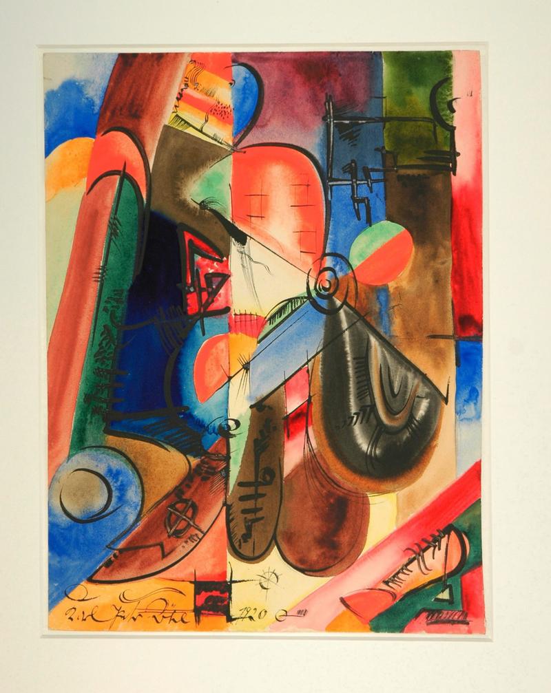 Karl Peter Röhl, o. T. (Komposition XIX), 1920