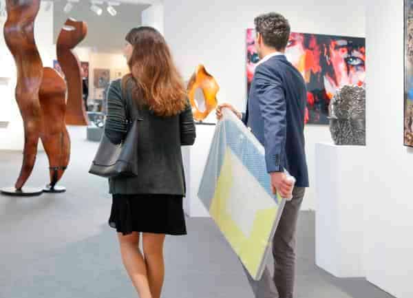 Impression von der Preview der art KARLSRUHE 2019