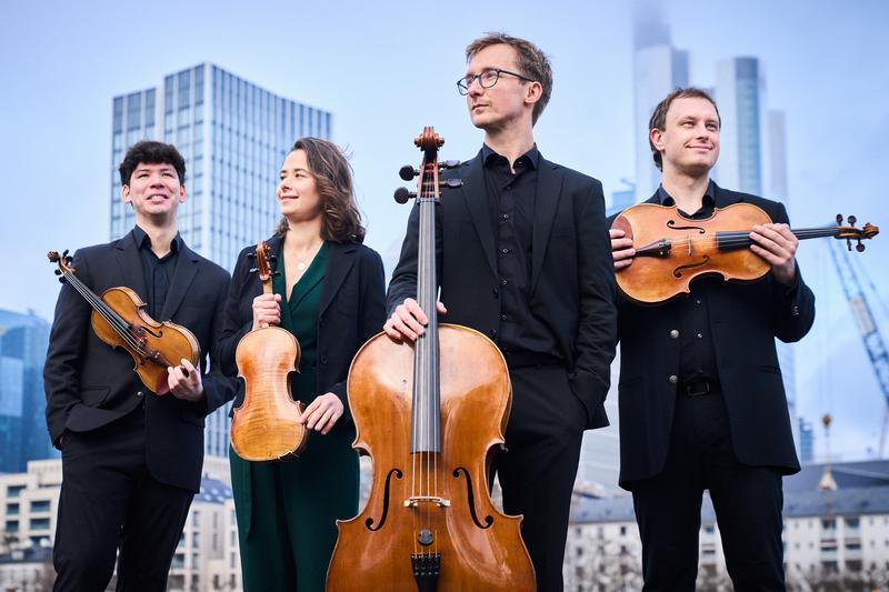 Die neue Konzertreihe KAMMERMUSIK! pr&auml;sentiert das Eliot Quartett in W&uuml;rzburg