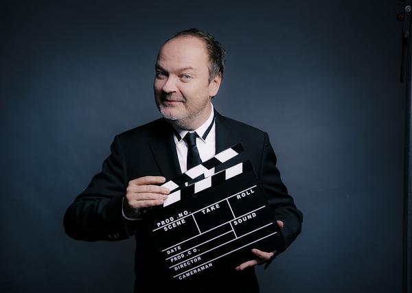 Jens Wawrczeck mit seinem Hitchock-Special