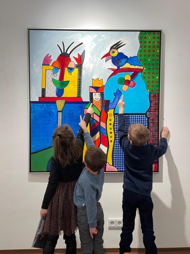 Kinder sind gern gesehene Gäste im Kronacher Kunstverein. Für sie gibt es hier Kurse und Workshops