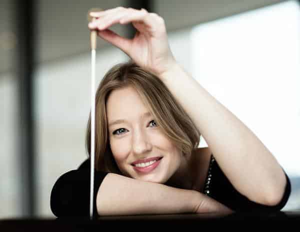 Der Konzertveranstalter Hörtnagel in Nürnberg verspricht in seinem 8. Meisterkonzert am 6. Juni das Wiederkommen von Joana Mallwitz