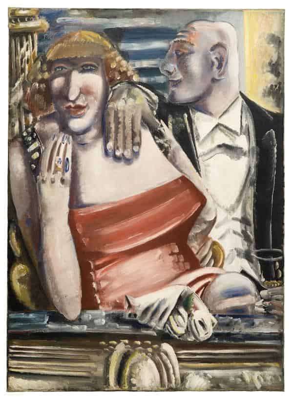 Paul Kleinschmidt, Paar in der Loge, 1930, Sammlung Arthouse