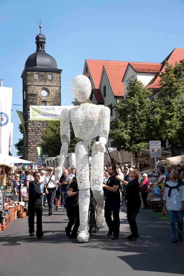 Impressionen vom Korbmarkt
