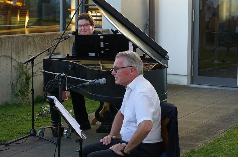 Kultur im Pfarrgarten mit Lorenz Trottmann und Wolfgang Krebs