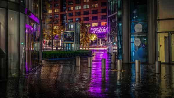 Leere Strasse