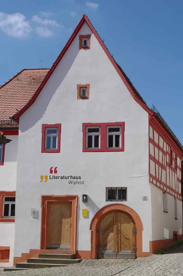 Der Veranstaltungsort: Das Literaturhaus Wipfeld