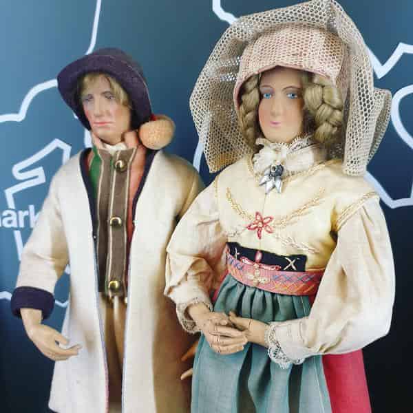 Trachtenpuppensammlung Schweden