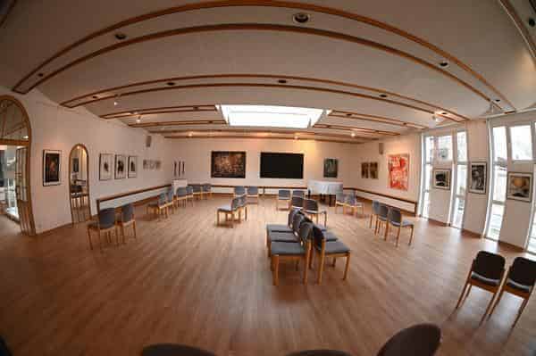 Kunstverein Coburg, Einblick in die Ausstellungsräumlichkeiten