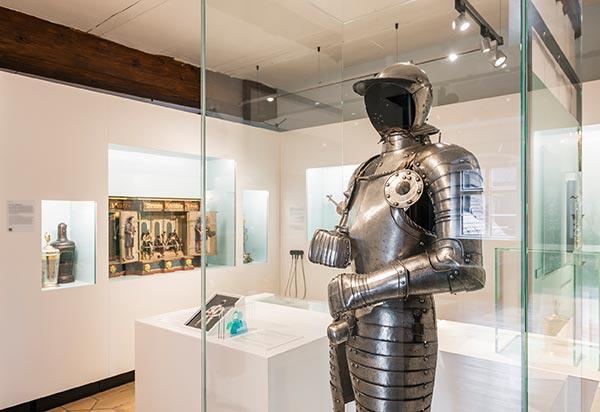 Blick in die neue Dauerausstellung „Nürnberg. Bewegte Geschichte(n)“ im Stadtmuseum Nürnberg