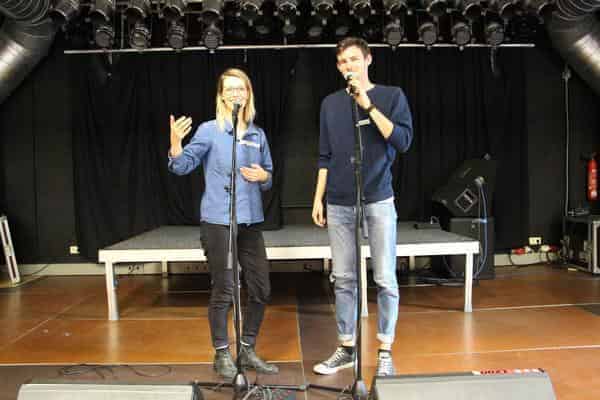 U20 Poetry Slam, Pauline Füg und Michael Malcherek