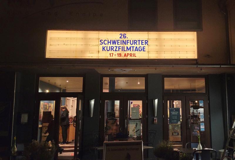 Die 26. Schweinfurter Kurzfilmtage finden in diesem Jahr vom 17. bis 19. April 2025 statt