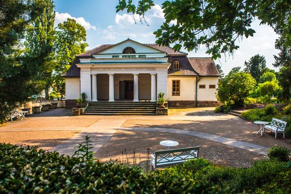 Das Liebhabertheater des Theatersommers auf Schloss Kochberg in der Außenansicht