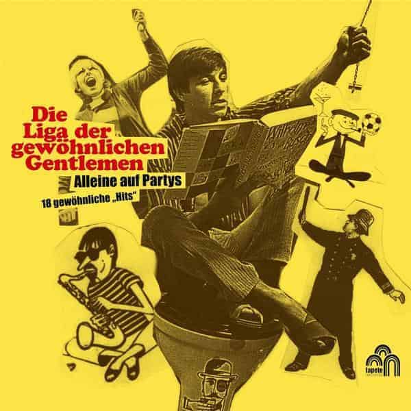Cover „Liga der außergewöhnlichen Gentleman - Alleine auf Partys“