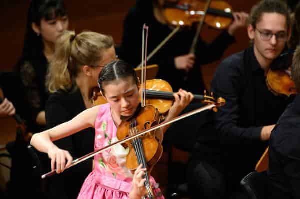 LOUIS SPOHR Wettbewerb 2019: Fiona Khuong-Huu (USA), 3. Preis Kategorie I (jüngste Kategorie)