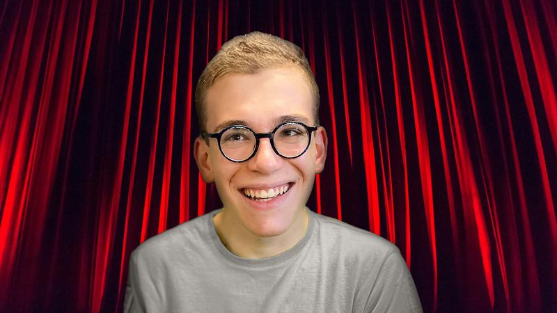 Luis Adam ist am 16. April im Hofgarten Kabarett Aschaffenburg zu sehen