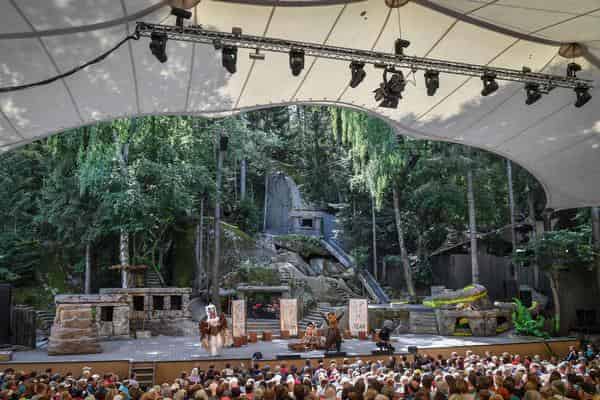 Luisenburg-Festspiele, Szene aus “Das Dschungelbuch”, 2018