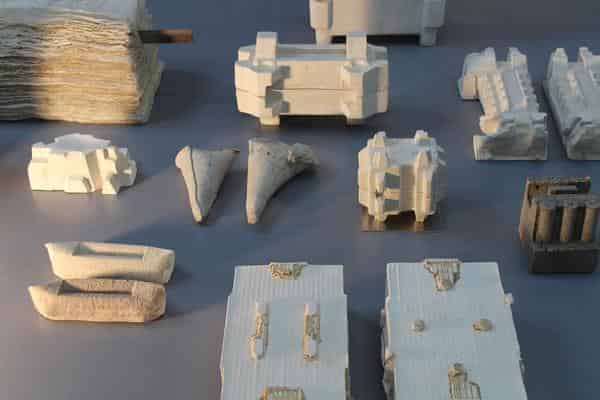 Maria Soellner: remixed Ateliersituation 2020