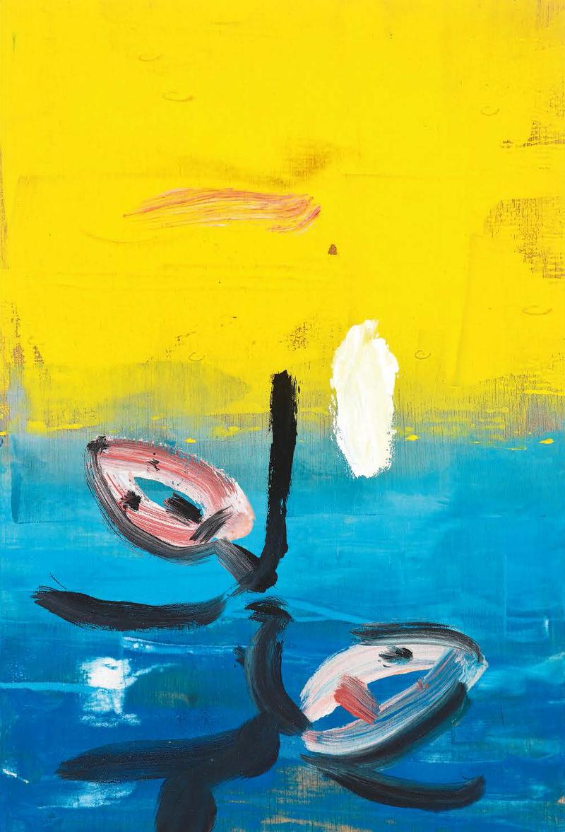 Martin Furtwängler, „Block Party“, 2020, Acryl auf Holz
