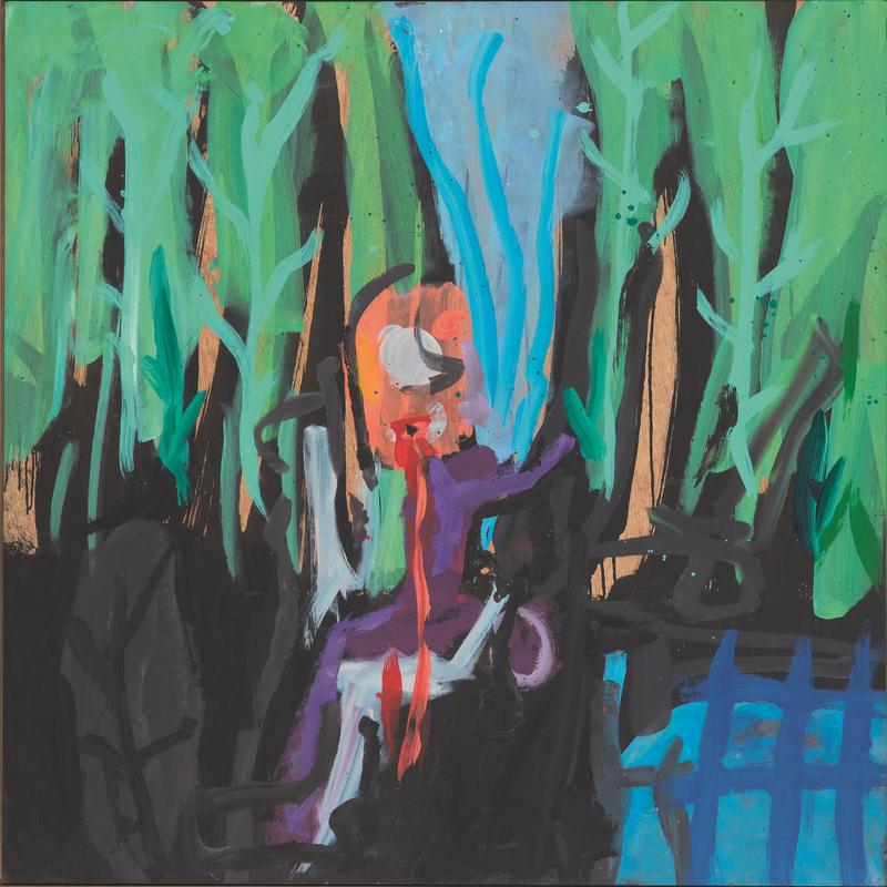 Martin Furtwängler, „Welt von morgen“, 2029, Acryl auf Holz
