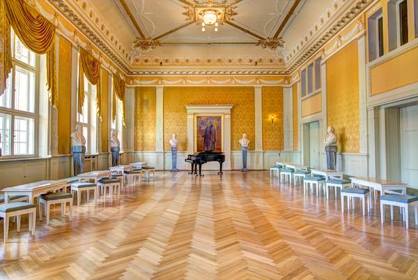 Das Staatstheater Meiningen besticht mit seiner Inneneinrichtung